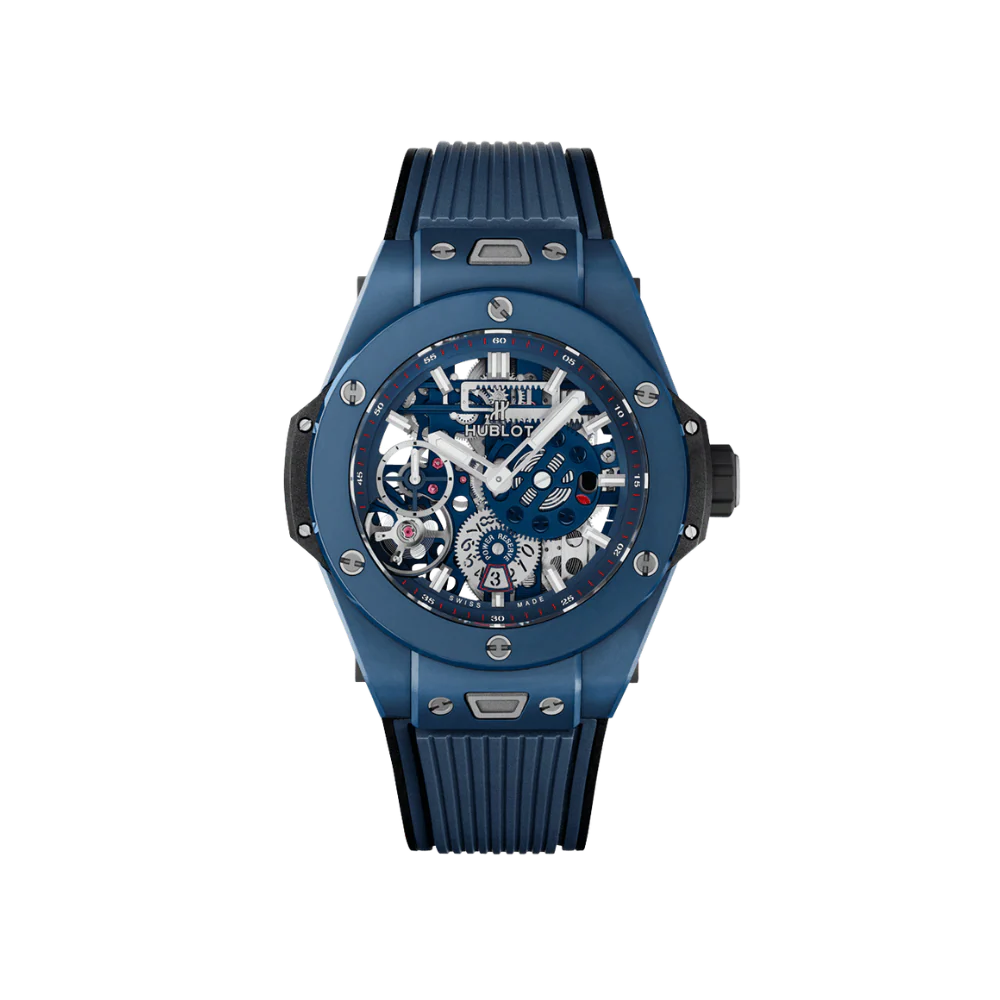 H Big Bang Meca-10 Ceramic Blue 45mm, Ref# 414.EX.5123.RX