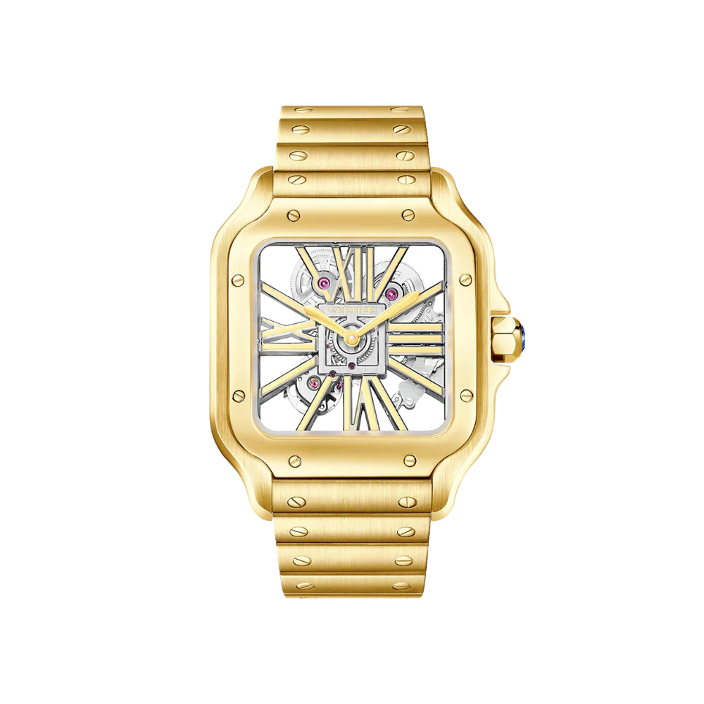 S de C Large Skeleton Yellow Gold