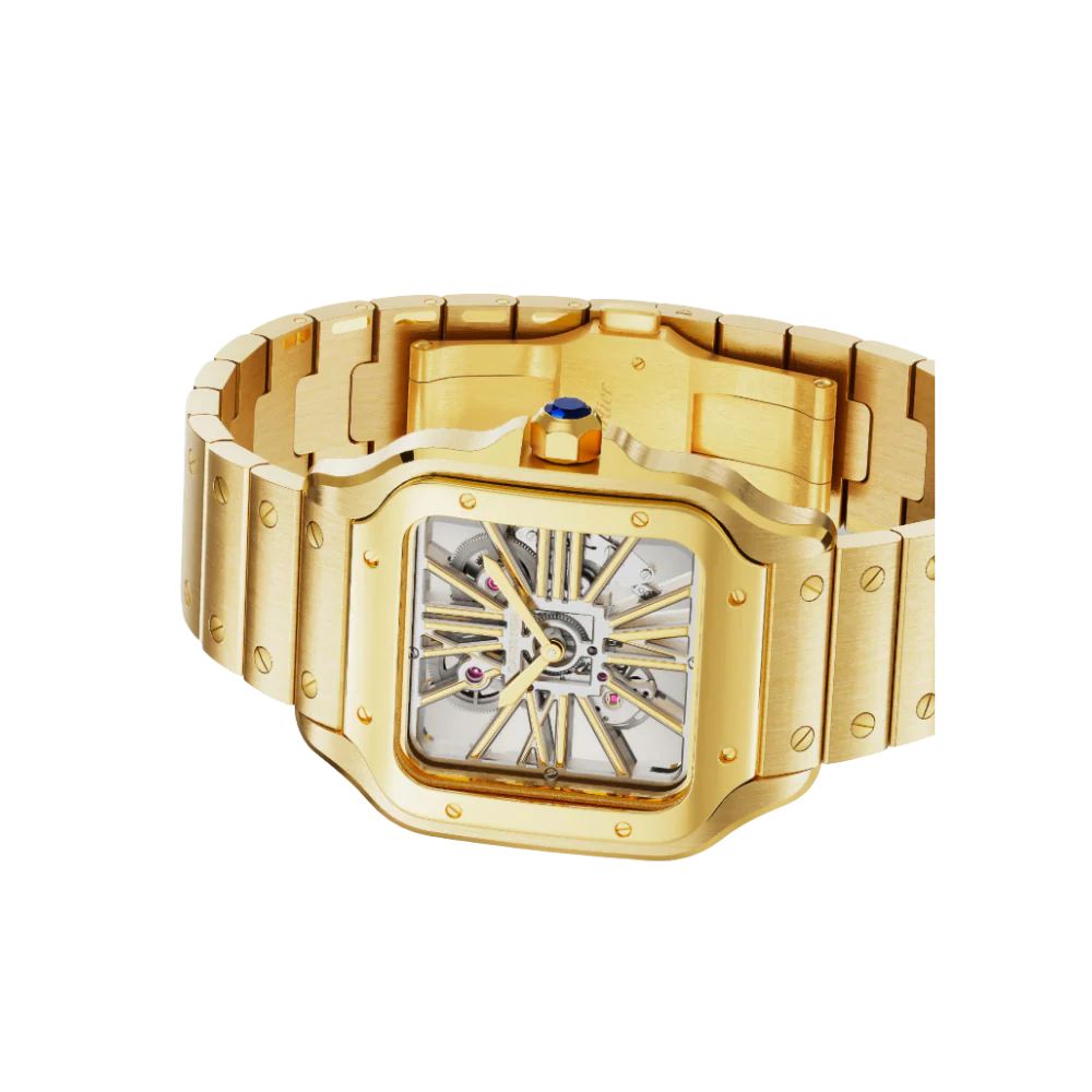 S de C Large Skeleton Yellow Gold