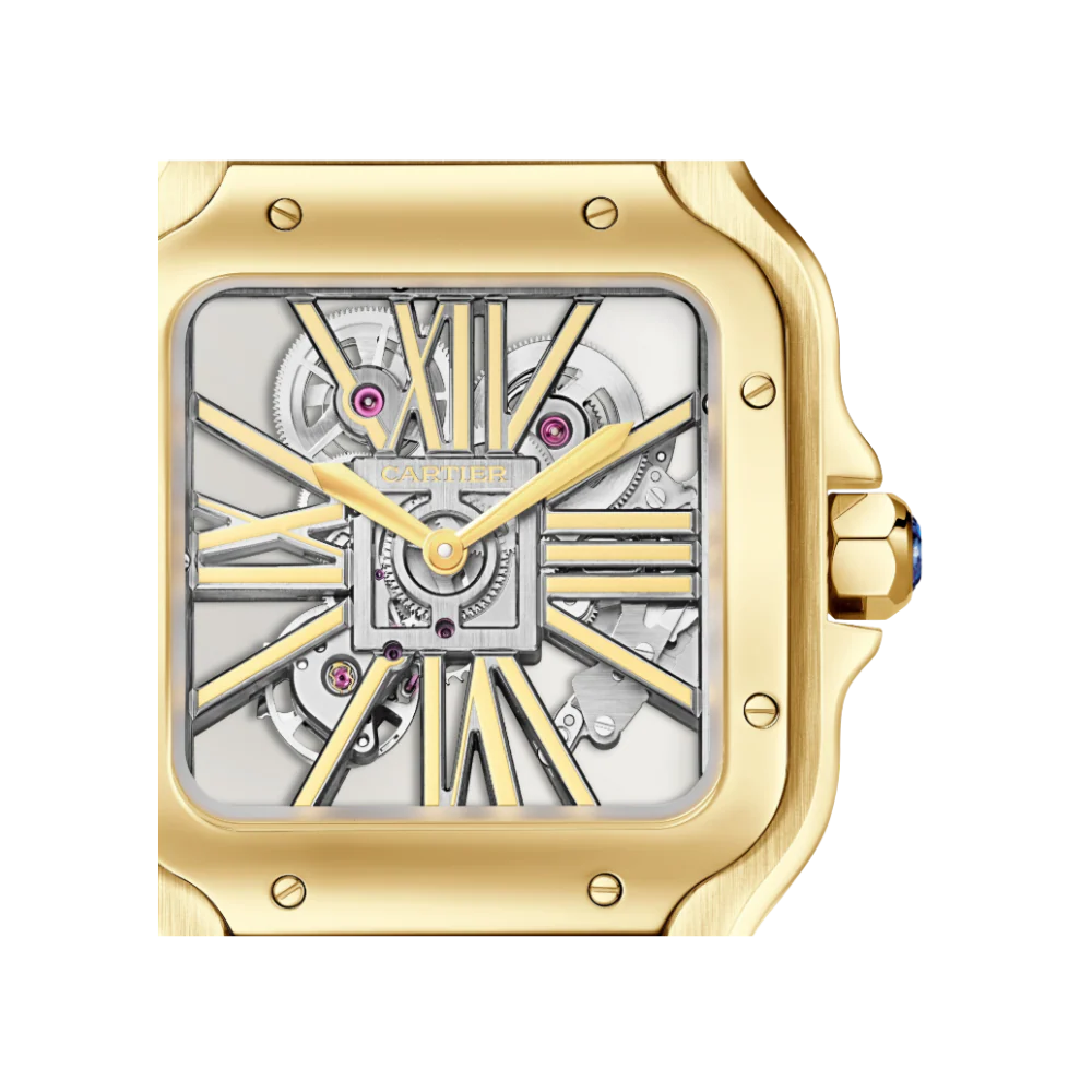 S de C Large Skeleton Yellow Gold