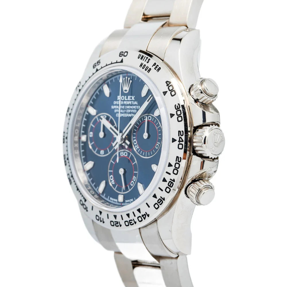 RL Daytona Chronograph 116509 Blue Dial, White Gold
