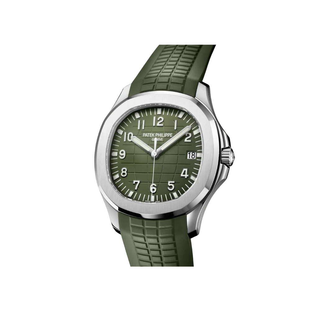 PP Aquanaut Jumbo Date, Sweep Seconds, 18k White Gold, 42,2 mm, Ref# 5168G-010