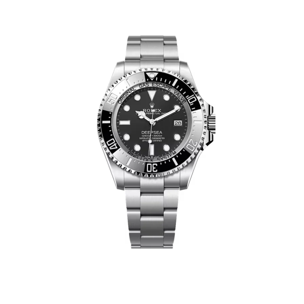 RL Deepsea Black Dial Ref#136660‑0004