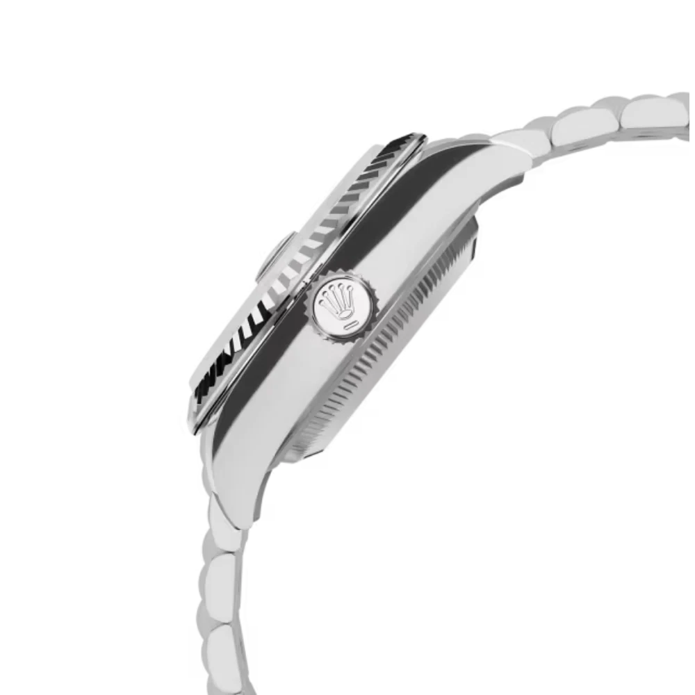 RL Lady-Datejust 28, Oystersteel and 18k White Gold, Ref#279174-0021