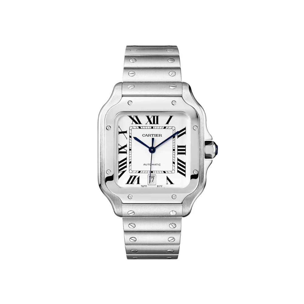 S de C Large Steel watch