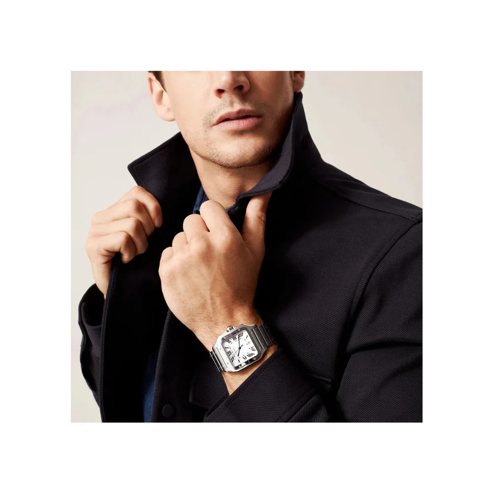 S de C Large Steel watch