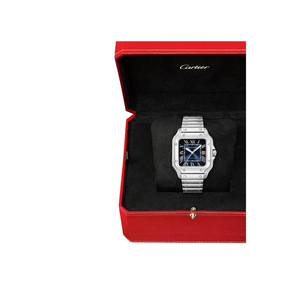 S de C Medium Blue Dial Automatic