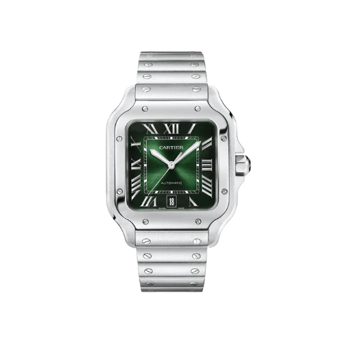 S de C Large Green Dial Automatic