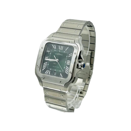 S de C Large Green Dial Automatic