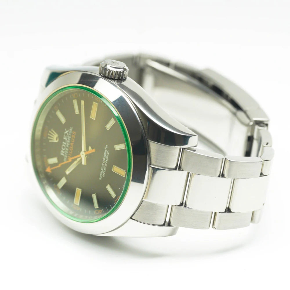 RL MILGAUSS Oystersteel Ref #M116400GV-0001