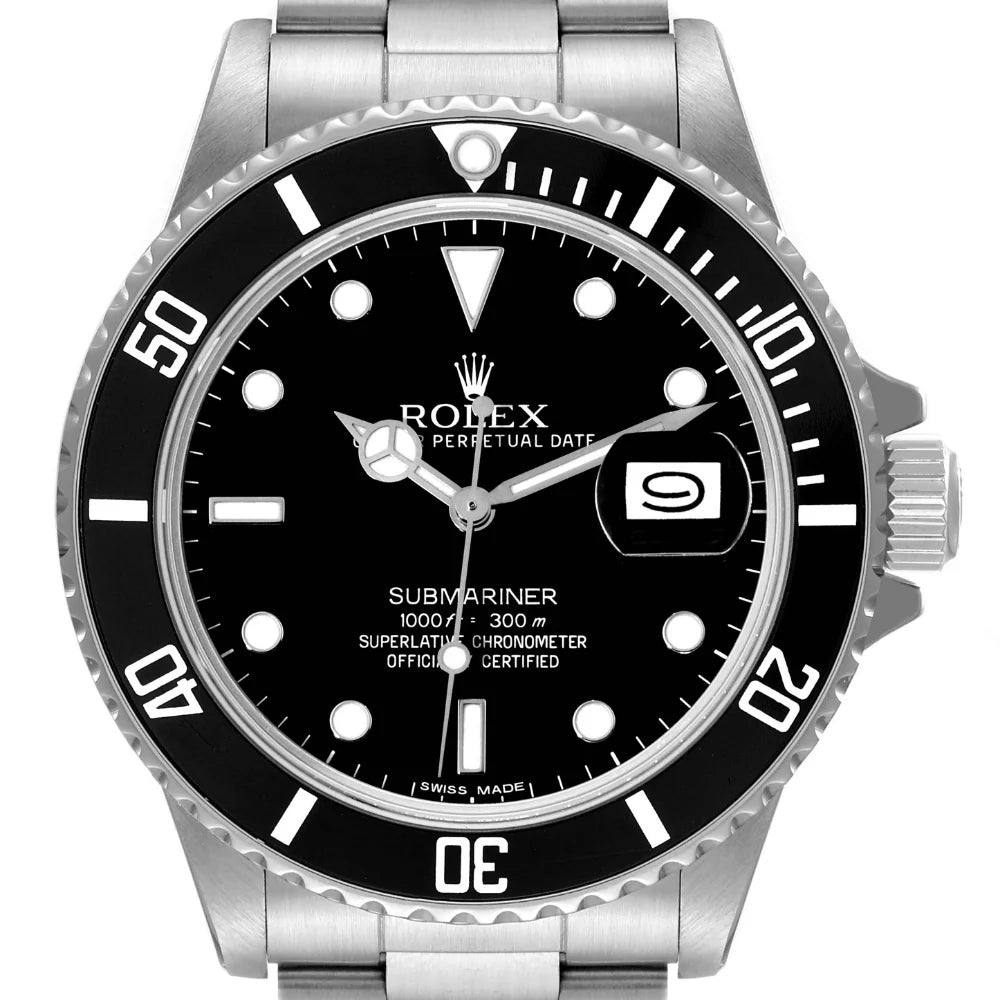 RL Submariner Date 16800 Box Papers 40mm